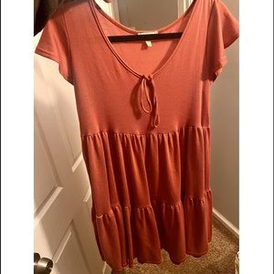 NWOT ruffle dress